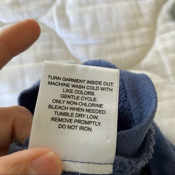 Marvel Graphics Fleece Sweatshirt Blue Marvel Faces Medium Blue Long Sleeve - Picture 5 of 7